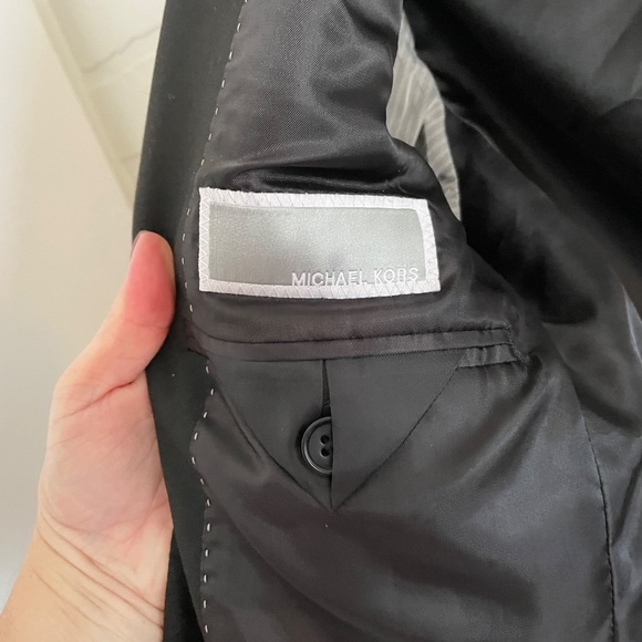 Michael Kors Boy’s Blazer Black Formal Back to school Sz 12R - Picture 6 of 14